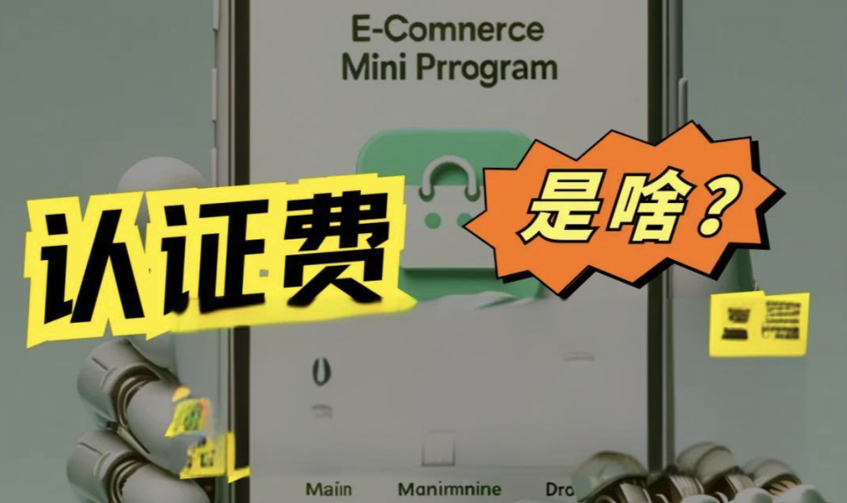 微信小程序认证费用多少钱?