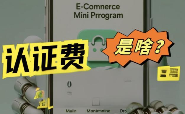 微信小程序认证费多少钱，300还是30元？